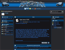 Tablet Screenshot of opc-club.de
